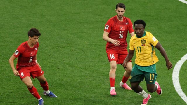 Skóre medzi Austráliou a Turkiye LIVE, Majstrovstvá sveta vo futbale Skóre medzi Austráliou a Turkiye LIVE, Majstrovstvá sveta vo futbale 2026: AUS 1:0 TUR; Irankunda otvára skóre