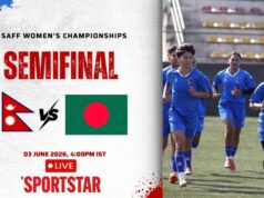 Skóre medzi Nepálom a Bangladéšom LIVE, semifinále šampionátu SAFF Women’s Championship 2026: Súboj medzi poslednými štyrmi sa začína o 16:00 IST v Goa Skóre medzi Nepálom a Bangladéšom LIVE, semifinále šampionátu SAFF Women's Championship 2026: Súboj medzi poslednými štyrmi sa začína o 16:00 IST v Goa