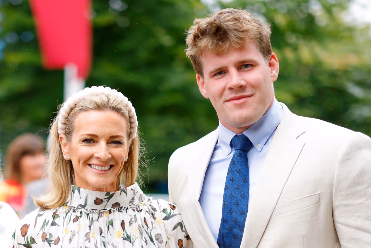Gabby Logan a Reuben Logan