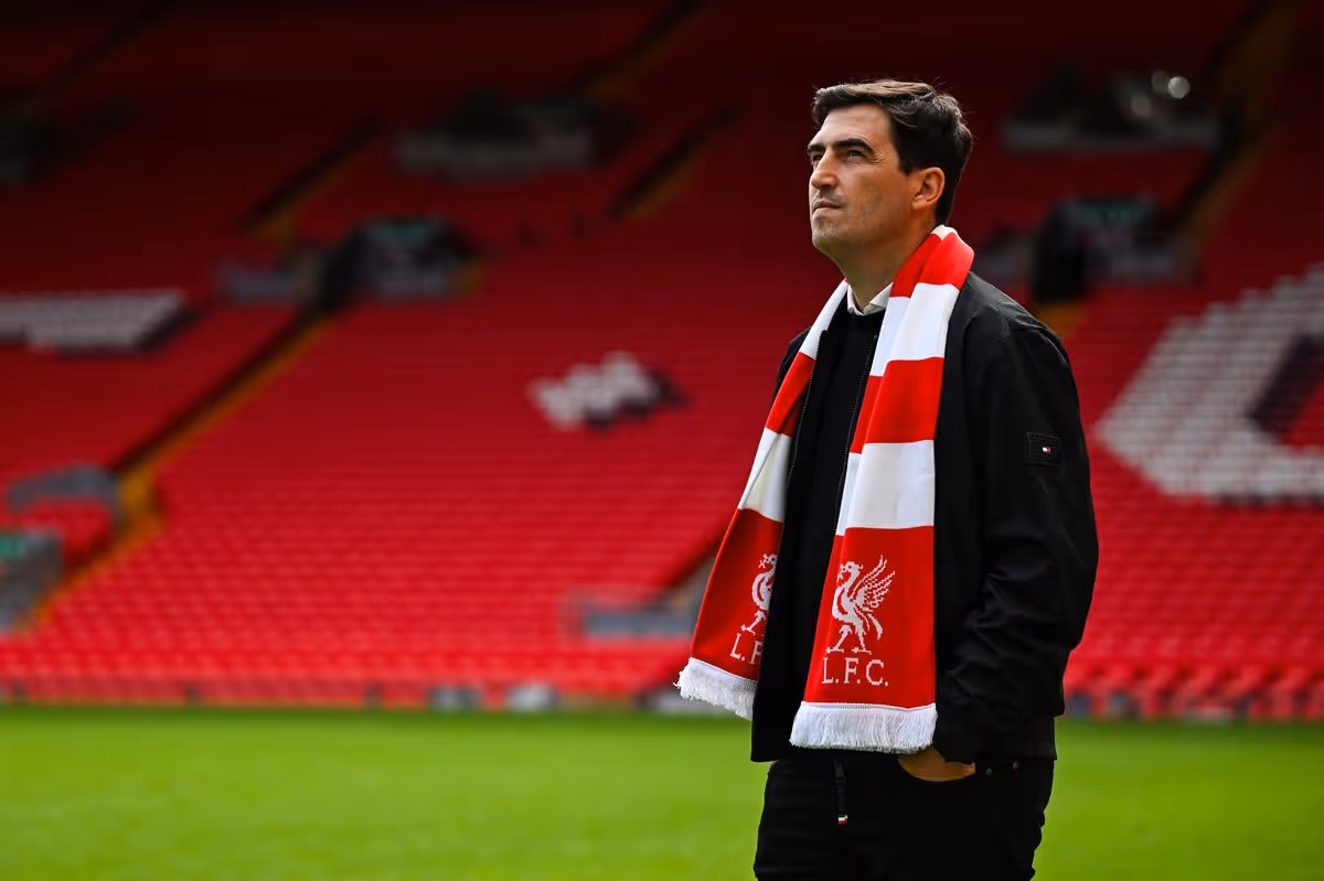Andoni Iraola nový manažér futbalového klubu Liverpool na Anfielde