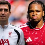 Andoni Iraola nový manažér futbalového klubu Liverpool v tréningovom centre Axa