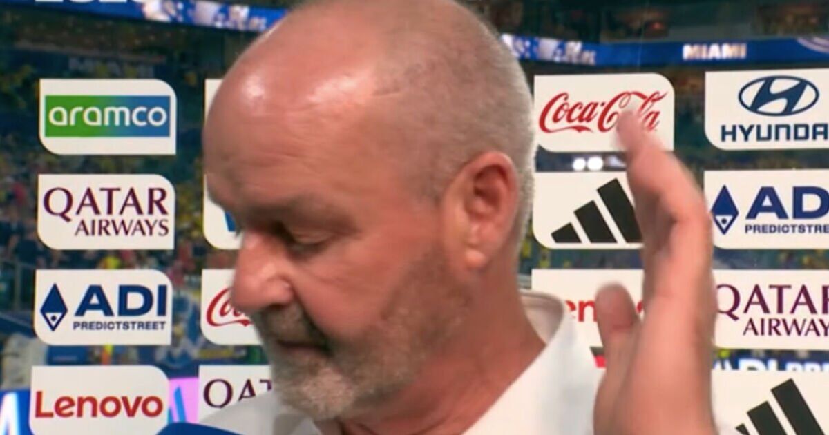 Steve Clarke povedal reportérovi 'vyrásť' po tom, čo vyšiel z rozhovoru pre BBC | Futbal | Šport