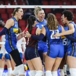 Taliansko v akcii proti Srbsku počas VNL Week 2 vo PhilSports Arene v Pasigu.