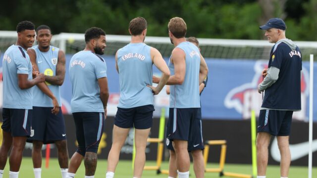 Thomas Tuchel organizuje tímové grilovanie na majstrovstvách sveta, aby sa Thomas Tuchel Anglicko manažér so svojimi hráčmi