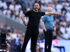 Tottenham vyzval, aby podpísal vysnívaného partnera Mickyho van de Vena v brutálnom urážke Luku Vuskoviča Šéf Tottenhamu Roberto De Zerbi na čiare