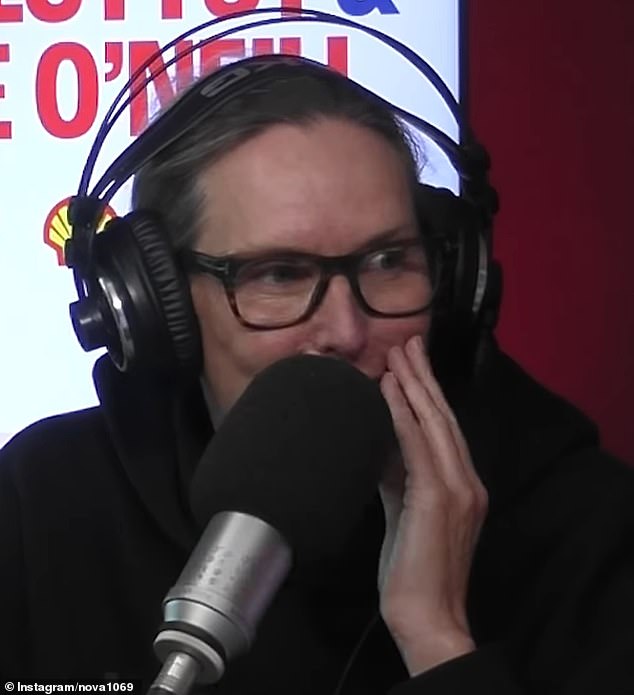 Trainwreck ako olympijská legenda Susie O'Neill mylne vyhlasuje, že veľký Na snímke: Vo chvíli, keď si Susie O'Neill uvedomila, že urobila chybu, keď povedala, že bývalý hráč Lions Mitchell Robinson nedávno vyšiel ako gay.
