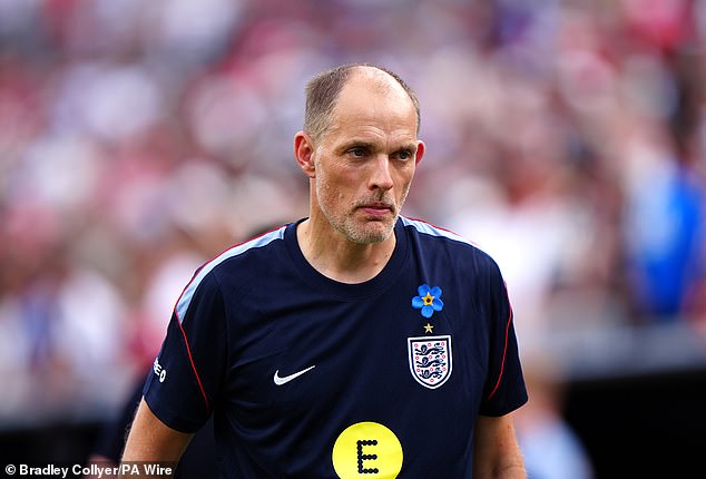 Tréner Anglicka Thomas Tuchel je nespokojný s prvým polčasom svojho Thomas Tuchel nebol spokojný s prvým polčasom Anglicka proti Novému Zélandu