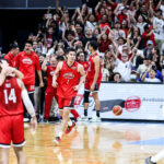 Troy Rosario z Barangay Ginebra Gin Kings počas 7. zápasu finále PBA Commissioner's Cup 2026 proti TNT Tropang 5G.