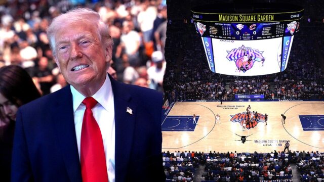 Trump očakáva, že sa zúčastní tretieho finále Knicks-Spurs NBA v Trump očakáva, že sa zúčastní tretieho finále Knicks-Spurs NBA v Madison Square Garden
