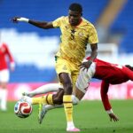 Fanúšikovia na štadióne Cardiff City vypískali Thomasa Parteyho počas súboja Ghany s Walesom