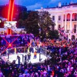 UFC Freedom 250: Bo Nickal si pripisuje víťazstvo brutálnym knockoutom pred Donaldom Trumpom a hviezdami nabitým davom na trávniku Bieleho domu