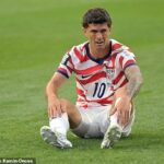 Christian Pulisic trénoval sám pred piatkovým súbojom majstrovstiev sveta proti Austrálii