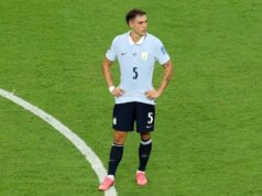 Uruguajské médiá narážajú do „bojujúceho“ Manuela Ugarteho po predstavení hviezdy Man Utd na Svetovom pohári Manuel Ugarte č. 5 z Uruguaja sa pozerá na zápas H-skupiny Majstrovstiev sveta vo futbale 2026 medzi Uruguajom a Kapverdami