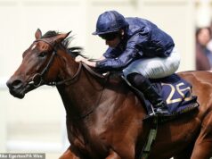 Victorious robí česť svojmu menu a stala sa prvým ONE-EYED koňom, ktorý vyhral v Royal Ascot za takmer 20 rokov – plus Aidan O’Brien zaznamenal svoj 100. úspech po nájazde Garetha Southgatea… a vaše tri najlepšie stávky na tretí deň One-eyed Victorious sa stal prvým jednookým víťazom od Barshiba, ktorý vyhral v roku 2007