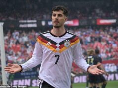 Vylúčenie USA na majstrovstvách sveta vo futbale sa skončilo prehrou s Nemeckom, pretože tím Mauricia Pochettina prenasledujú známe slabosti… napriek údivu Antoneeho Robinsona Nemecko v sobotu porazilo Spojené štáty v ich poslednom prípravnom zápase na majstrovstvách sveta v Chicagu