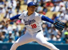 Yoshinobu Yamamoto a Dodgers vyhrali sériu nad Phillies Yoshinobu Yamamoto a Dodgers vyhrali sériu nad Phillies