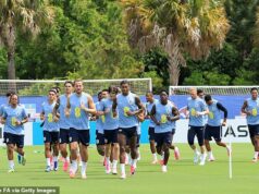 Zápasy majstrovstiev sveta Anglicka proti Ghane a Paname v USA by sa v prípade búrky mohli oneskoriť o HODINY – FIFA pravdepodobne neopustí žiadne zápasy, ak ich zasiahne extrémne počasie Posledné dva zápasy skupinovej fázy Anglicka na majstrovstvách sveta sa môžu kvôli počasiu oneskoriť o hodiny