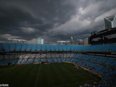Zápasy majstrovstiev sveta vo futbale môžu čeliť HODINOVÝM oneskoreniam pre veľké bezpečnostné problémy na štadiónoch v USA Búrky by mohli mať veľký vplyv na zápasy majstrovstiev sveta kvôli bezpečnostným politikám USA