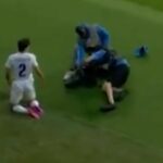 Kameraman zostal zranený po incidente v zápase Kolumbia vs Uzbekistan.