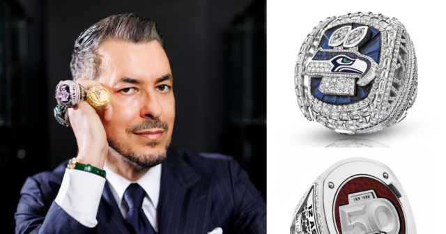 Zoznámte sa s klenotníkom z Beverly Hills, ktorý vyrobil prsteň Super Bowl od Seahawks
