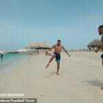 Curacao sa pripravovalo na svoj debutový svetový pohár na plážach svojho ostrovného domova