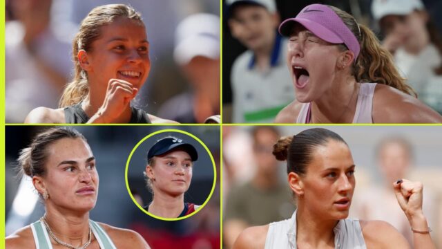 stúpanie Chwalinska, Andreeva, Kostyuk; Rybakina uzatvára Sabalenku

