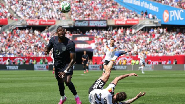 „Dangerous“ Timothy Weah vyvolal kontroverziu v záverečnom prípravnom zápase USMNT na majstrovstvách sveta proti Nemecku
