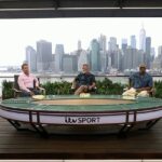 „Tak to má byť“: Ian Wright chváli neuveriteľné strešné štúdio ITV na streche Svetového pohára v New Yorku, keď vysielateľ vynakladá všetky možnosti, aby získal „prácu z domu“ BBC