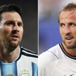 Lionel Messi a Harry Kane