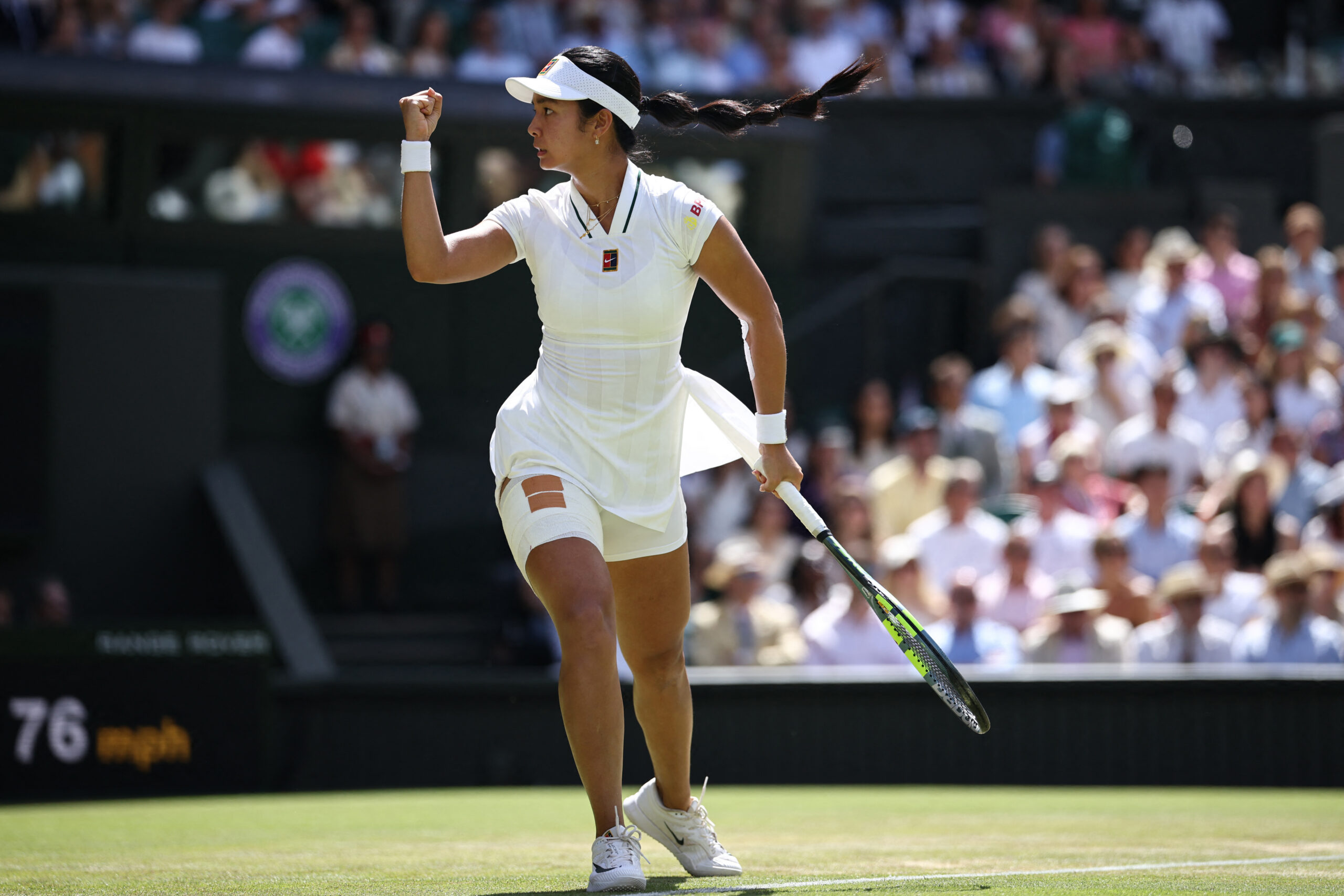 Alex Eala iGa Swiatek alexandra Eala wimbledonský tenisový grandslam