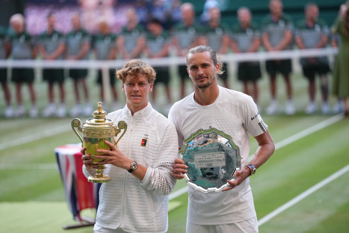 Jannik Sinner vs Alexander Zverev finále Wimbledonu 2026