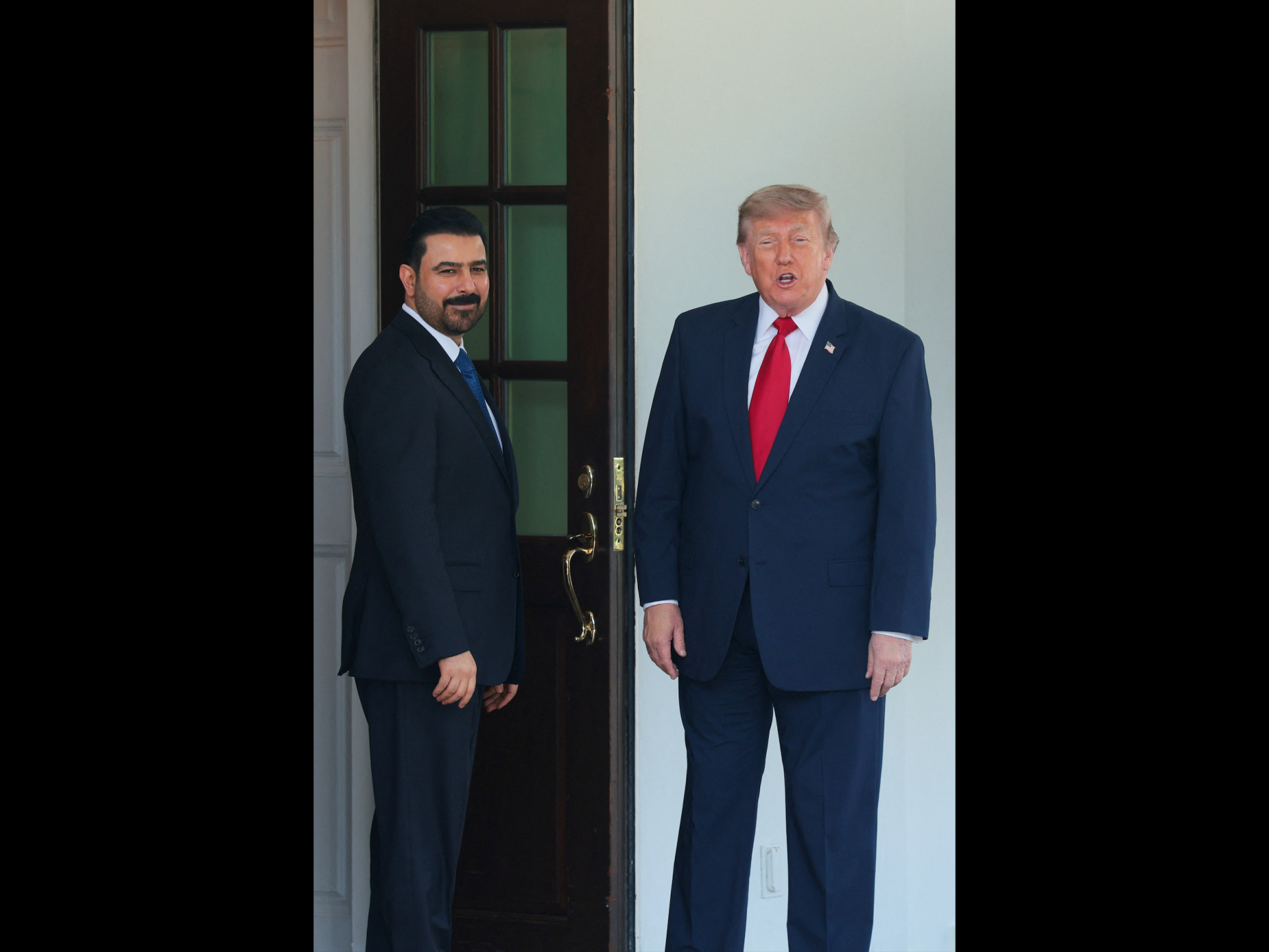 Americký prezident Trump sa stretol s „fanúšikom Ameriky“ irackým premiérom Alim al-Zaidim | donald Trump
