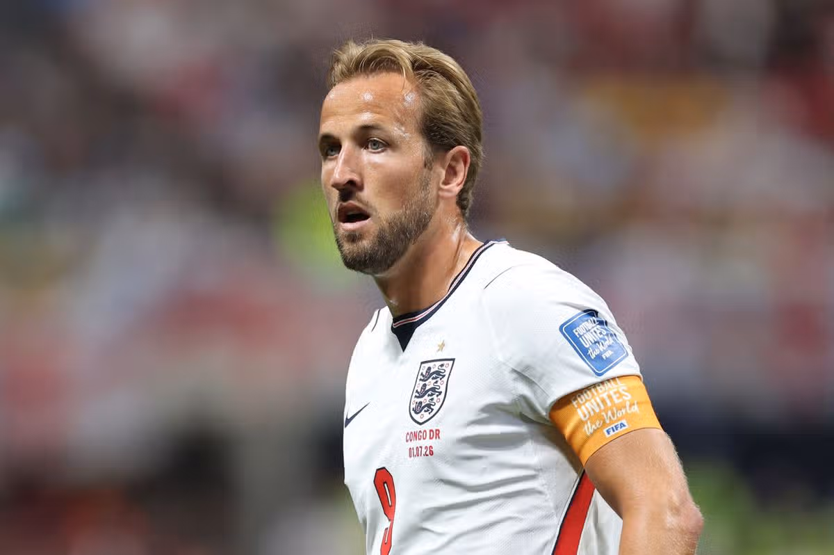 ATLANTA, GRUZÍNSKO – 1. júla: Angličan Harry Kane počas 32. kola Svetového pohára FIFA 2026 medzi Anglickom a Kongom DR na štadióne Atlanta 1. júla 2026 v Atlante v Spojených štátoch. (Foto: Rob Newell – CameraSport cez Getty Images)