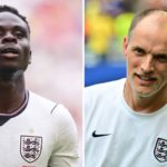 Anglicko: Tuchel ohromujúco priznal o Sake po víťazstve Francúzska – „ani som si to neuvedomil“