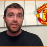 Fabrizio Romano a logo Manchester United FC