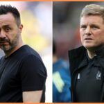 Roberto De Zerbi a Eddie Howe