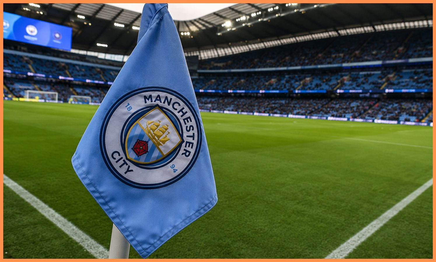 Vlajka Man City