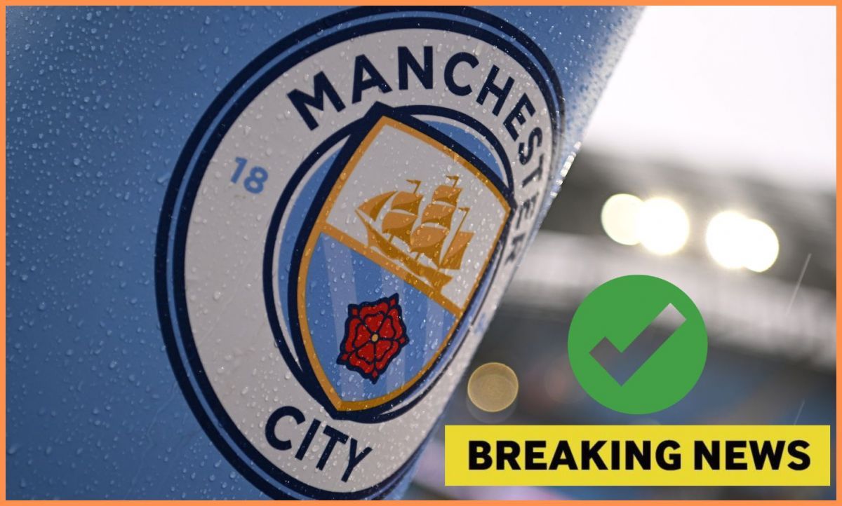 Vlajka Man City s prekrytím najnovších správ