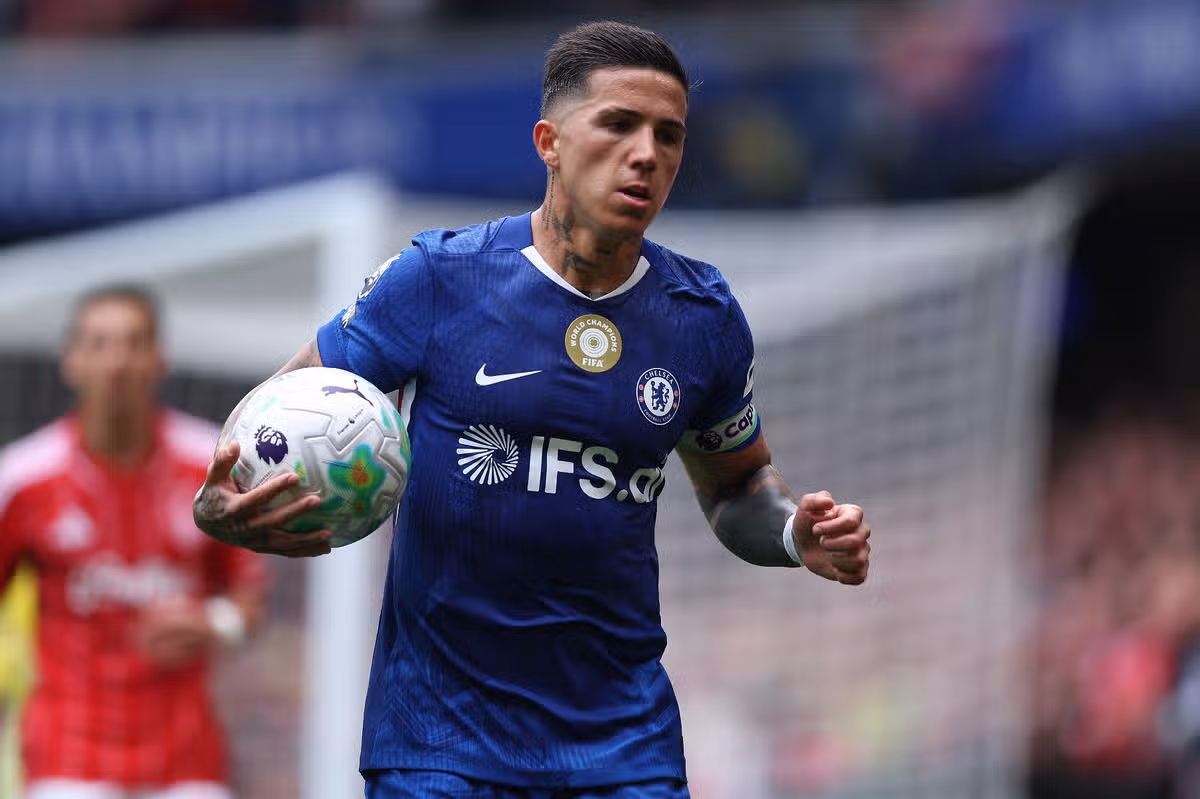 Enzo Fernandez z Chelsea
