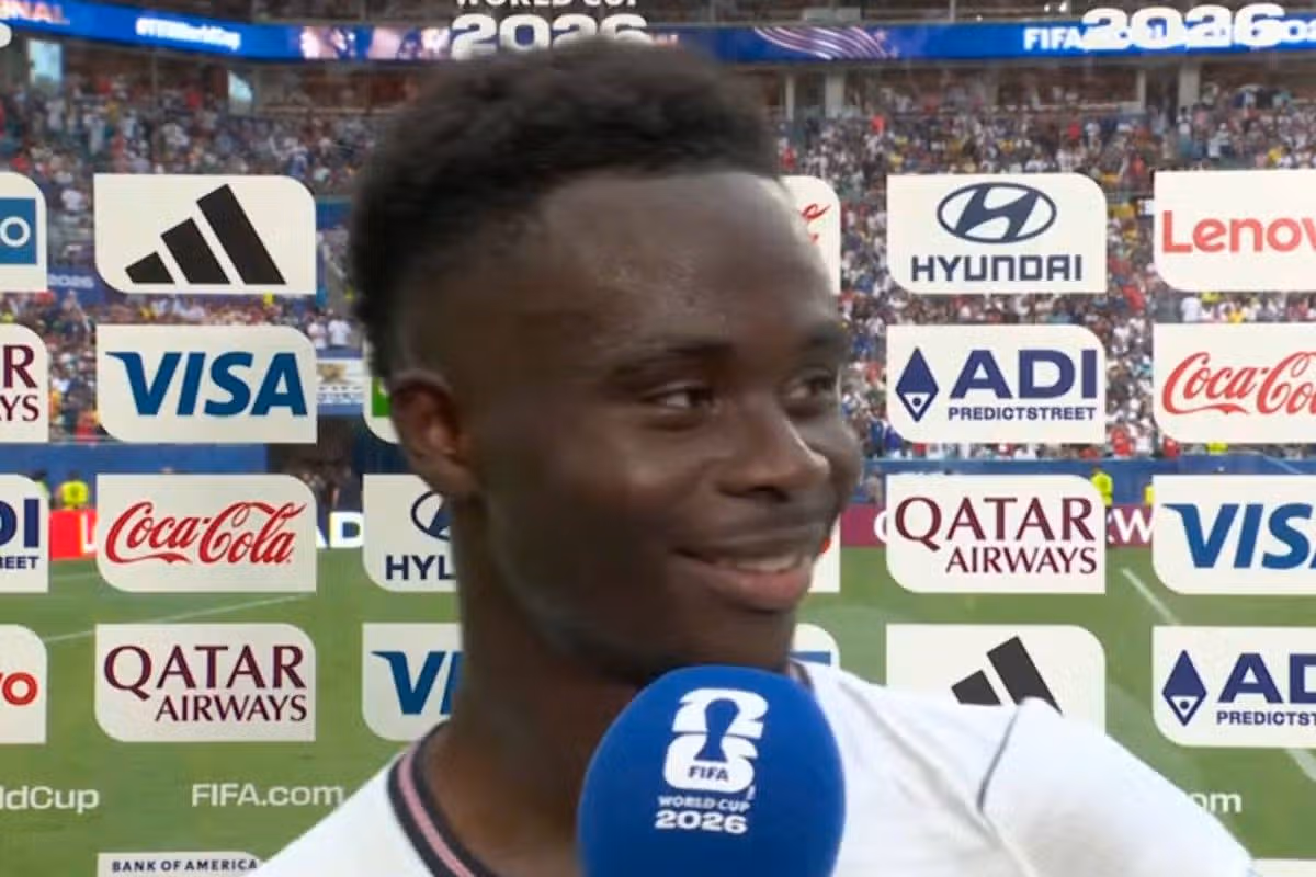 Bukayo Saka strelil hetrik pri výhre Anglicka nad Francúzskom