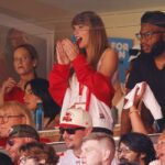 Taylor Swift sleduje zápas