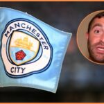 Vlajka Manchestru City a Fabrizio Romano