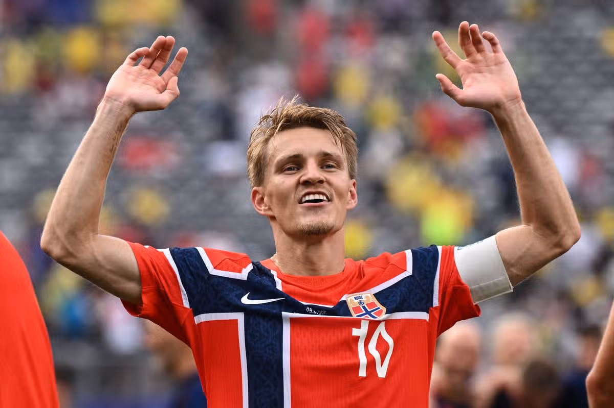 Kapitán Arsenalu a Nórska Martin Odegaard