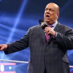 Paul Heyman hovorí v Allstate Arena v Chicagu.