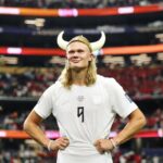 Erling Haaland pripomína Wayneovi Rooneymu jeho „veslovací“ sľub pred štvrťfinálovým súbojom medzi Nórskom a Anglickom