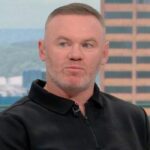 Wayne Rooney počas spravodajstva BBC o Svetovom pohári