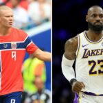 Fanúšikovia NBA poukazujú na podobnosti medzi frustráciou Erlinga Haalanda z majstrovstiev sveta a momentom LeBrona Jamesa