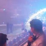 Fanúšikovia kričia: Ohňostroj smeruje na tribúnu na štadióne BMO po zápase Angel City FC