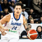 Dwight Ramos Gilas Pilipinas vs. Ázijská kvalifikácia majstrovstiev sveta vo futbale Fiba