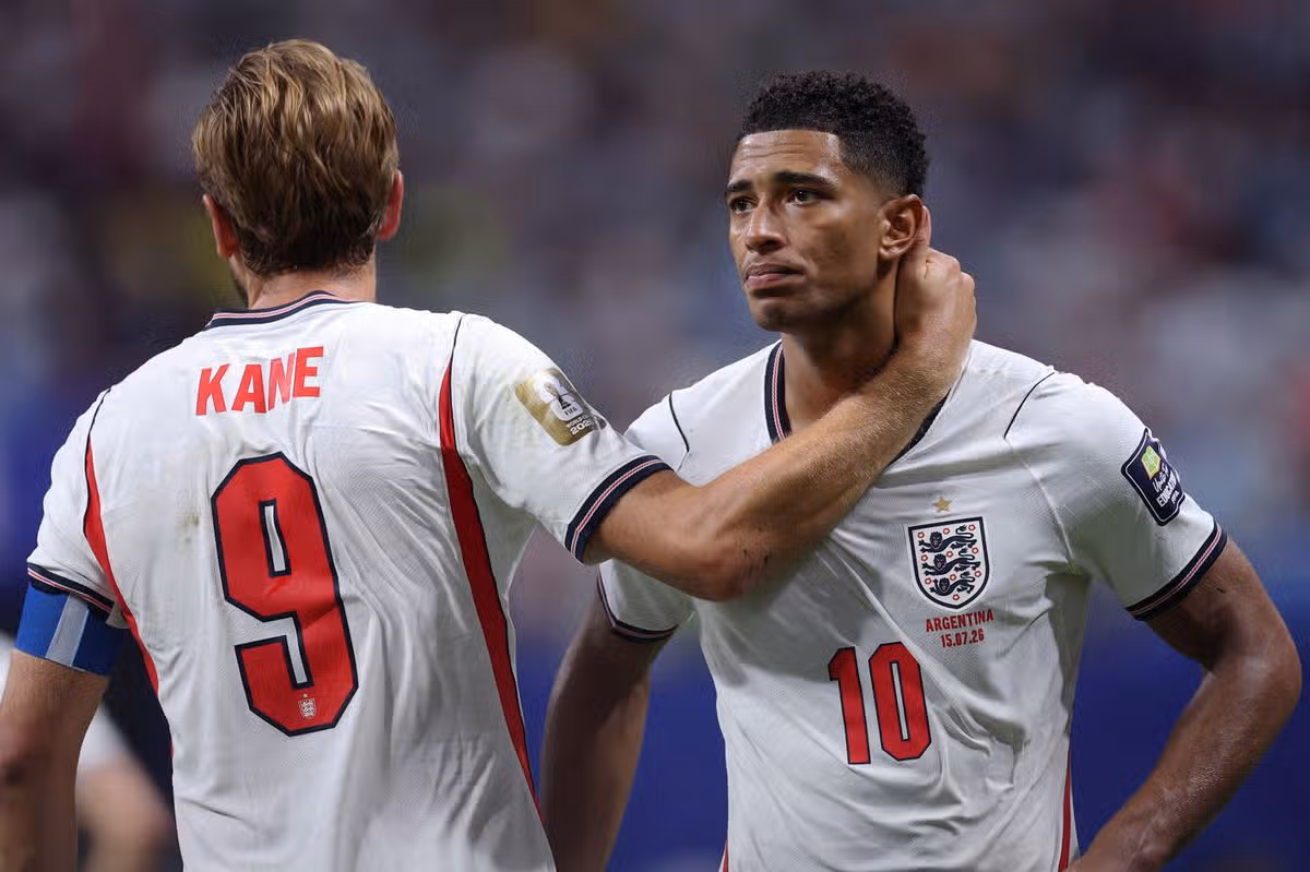 Harry Kane a Jude Bellingham